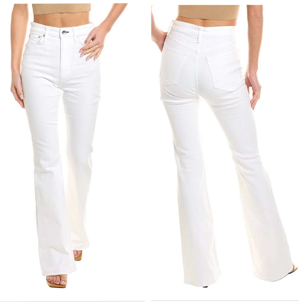 Rag & Bone high rise flare Jean (24)
